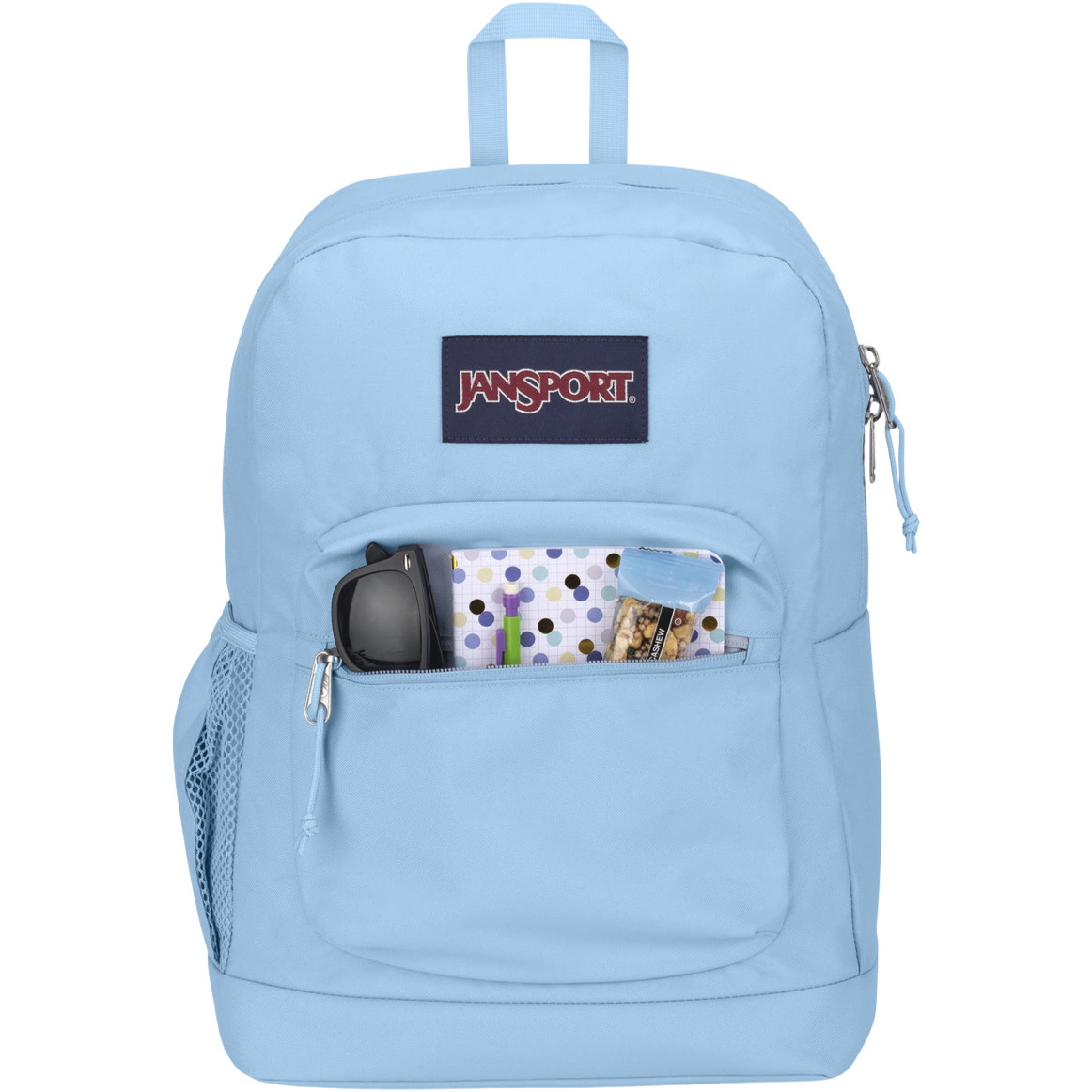 2026 Jansport Cross Town Plus Backpack EK0A5BLBN571 - Blue Dusk